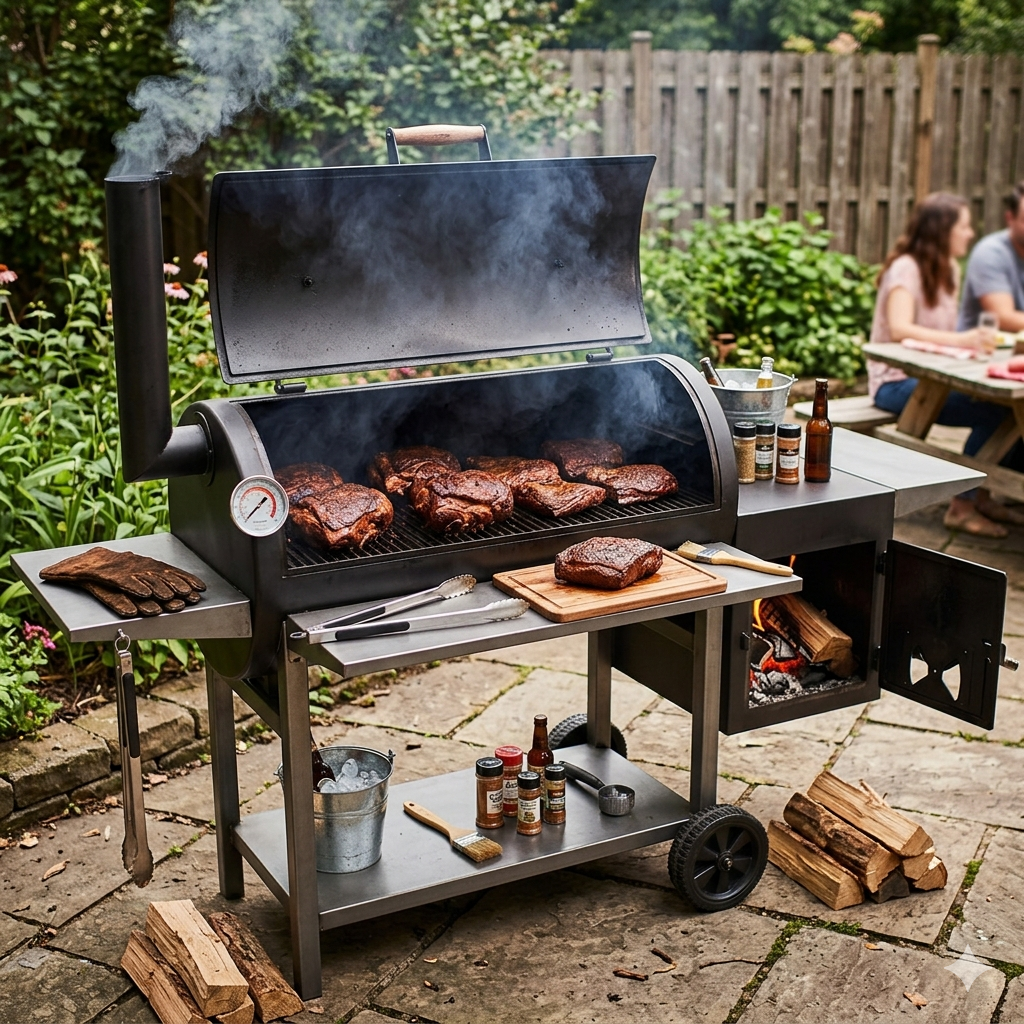 Offset Smoker Grill